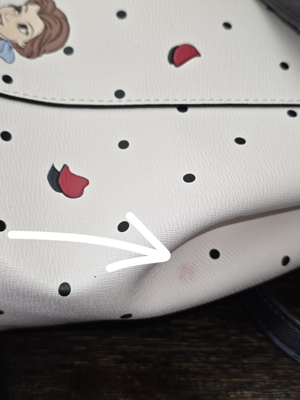 Disney x Kate Spade New York Beauty and the Beast Flap Backpack (Style No. KE566 - Picture 5 of 7